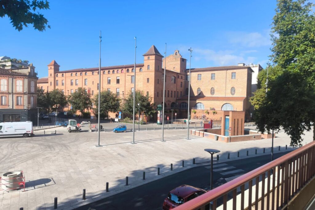 Le centre ville de Montauban, où se trouve le cabinet d'avocat